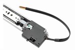 Elektromechanische vergrendelbare telescoopgeleiders