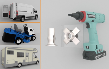 Sterke verbindingen voor lichte constructies: High torque blinde spreidmoeren voor transportmiddelen