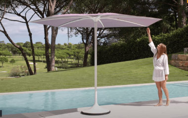 Video: Gasveer in ingenieuze parasol van Royal Botania