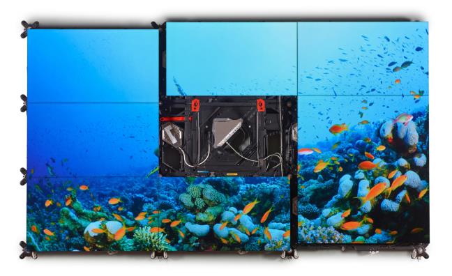 gasveren barco video wall gasveren barco video wall