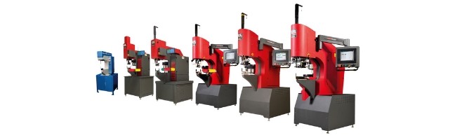 Line-up Haeger inpersmachines Line-up Haeger inpersmachines